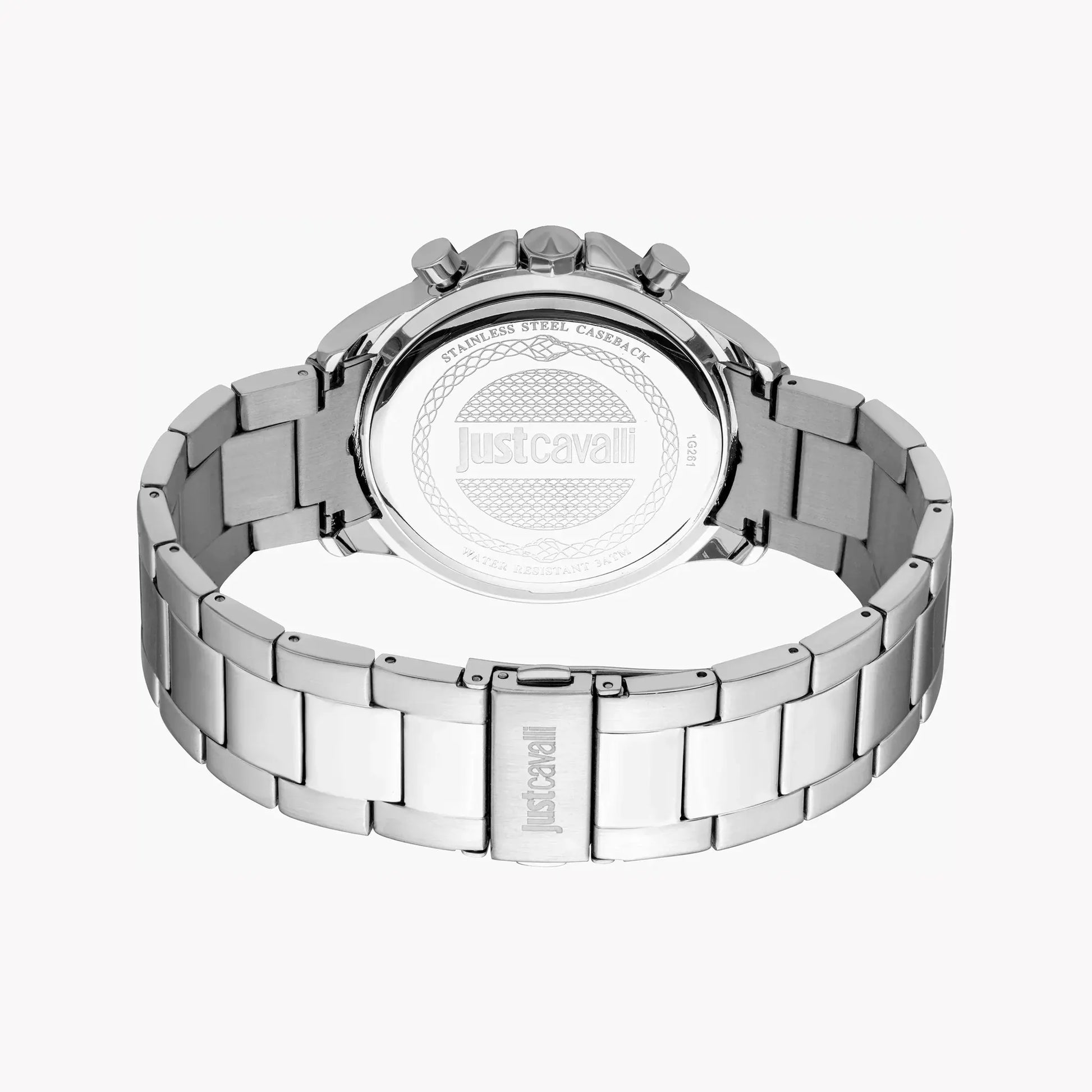 Just Cavalli Men's Alloy Steel Watch, Silver Dial | Jc1g261m0045 by JUST CAVALLI