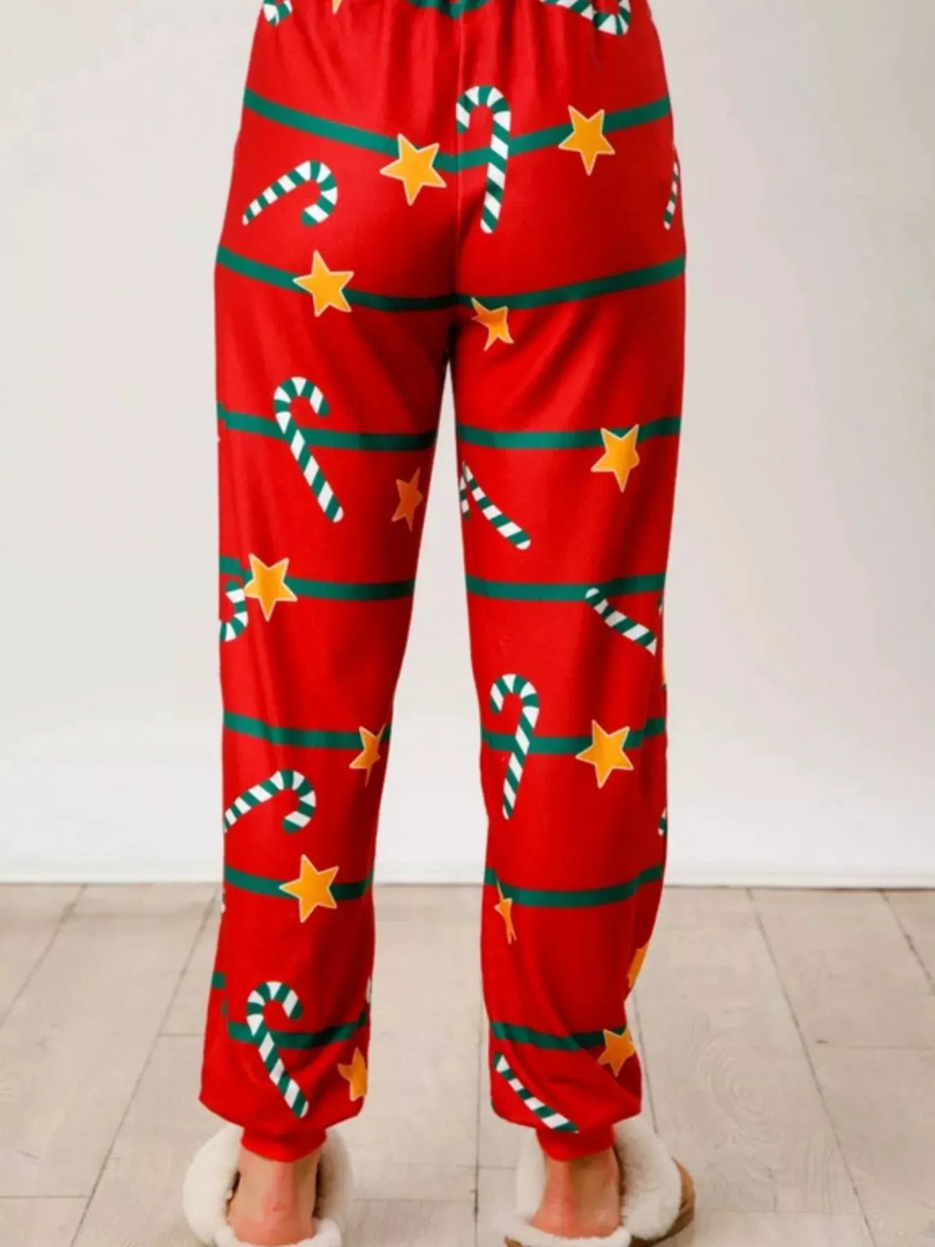 Christmas Long Sleeve Top and Pants Lounge Set by Partner Label