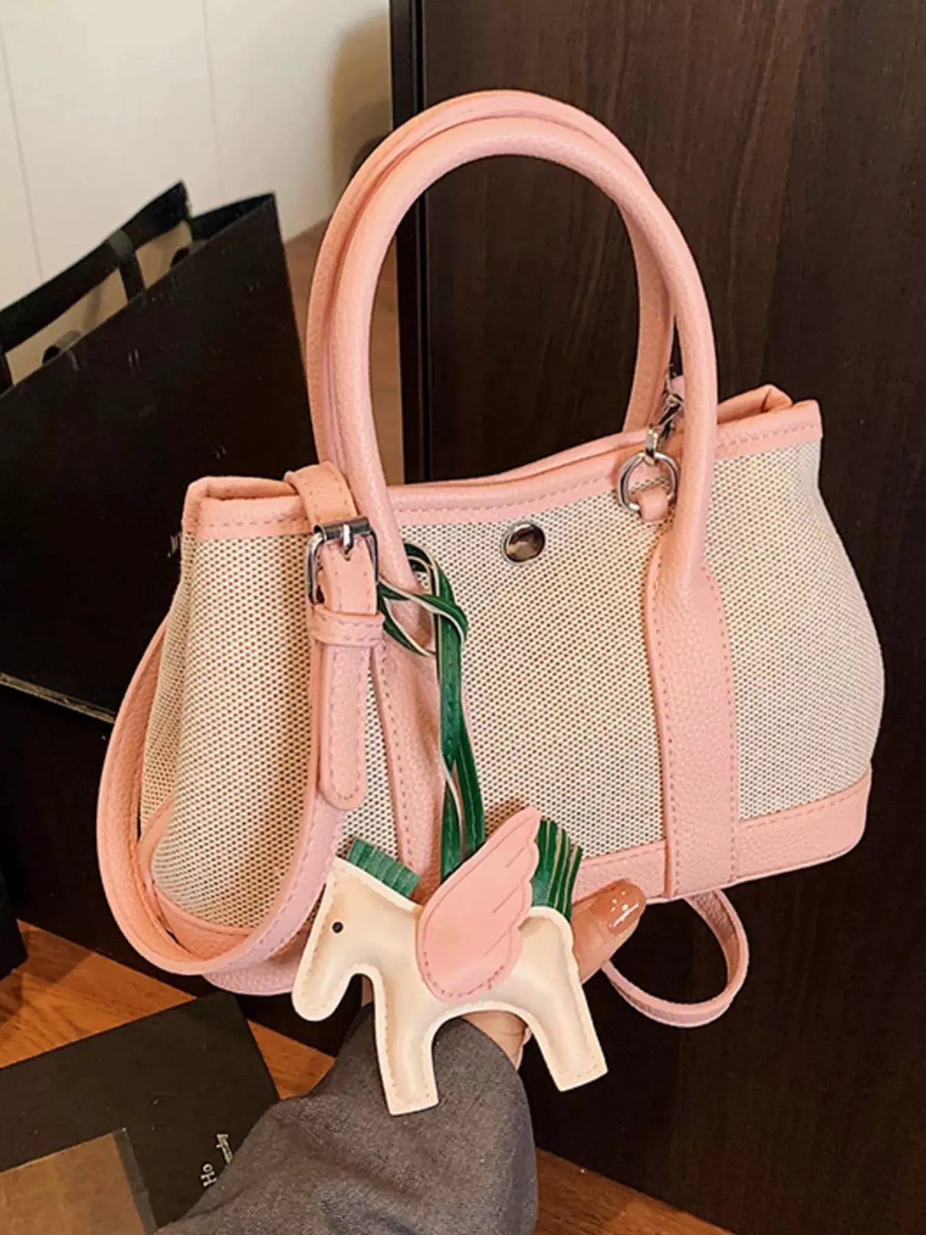 Contrast Crossbody Bag by Partner Label
