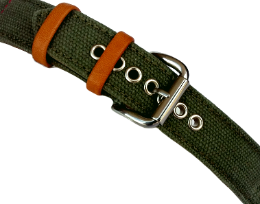 STROND DC‑3 Canvas Watch Strap | Vintage Cotton Canvas 22mm by STROND