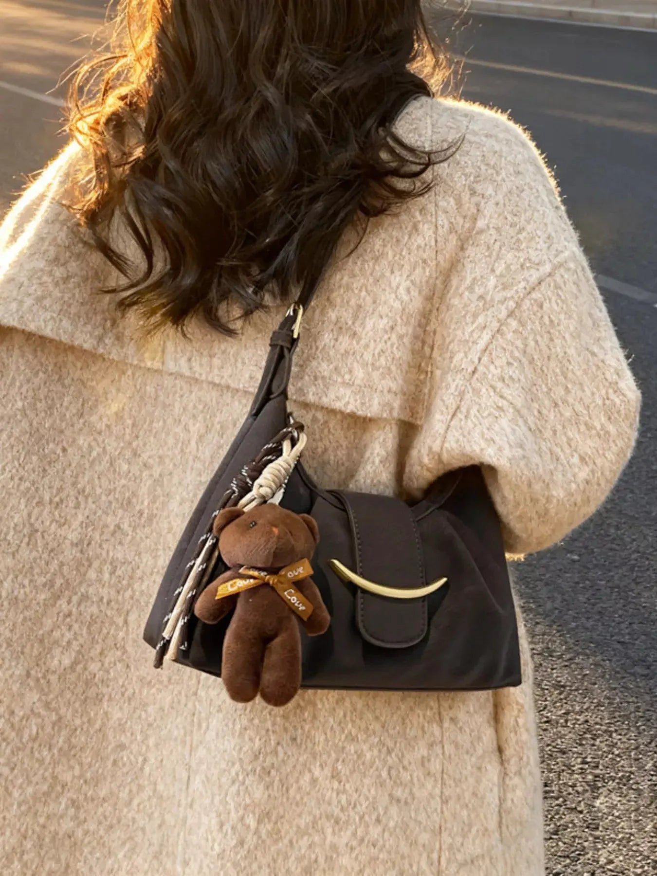 Adjustable Strap Crossbody Bag by Partner Label