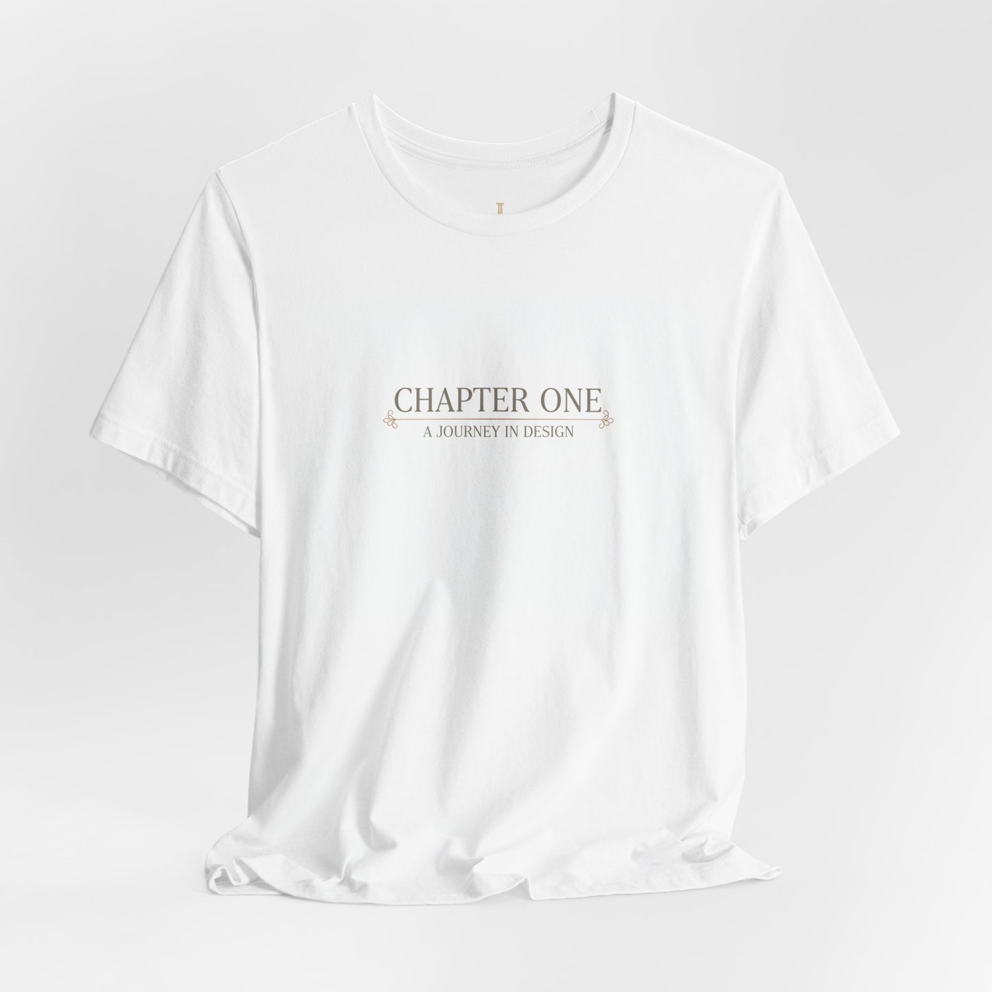 Chapter One serif font shirt | literary aesthetic text tee