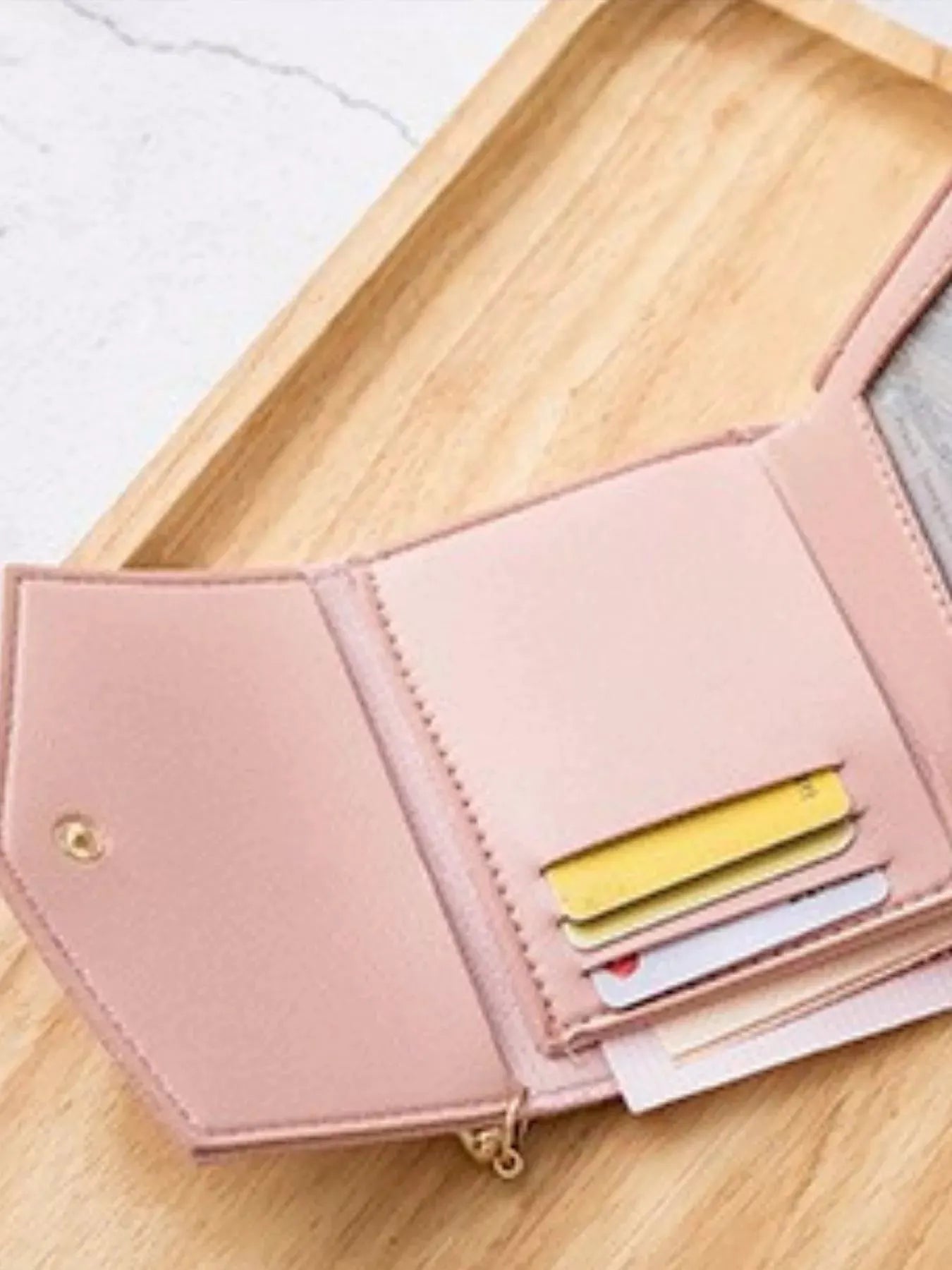 PU Leather Tassel Wallet by Partner Label