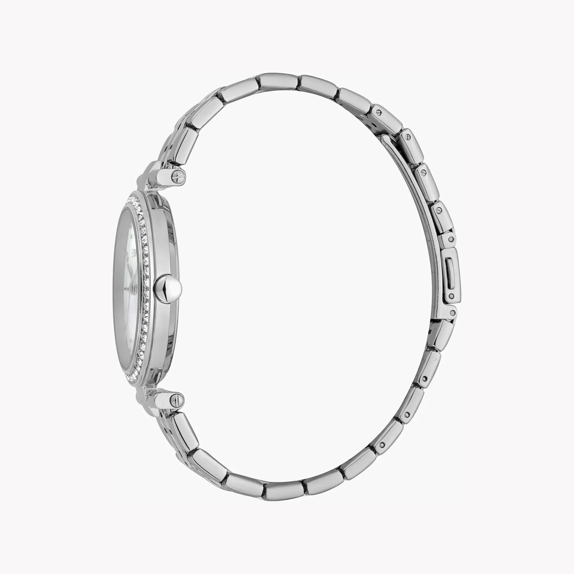 Esprit Women's Silver Stainless Steel Watch, White Dial | Es1l051m0045 by ESPRIT