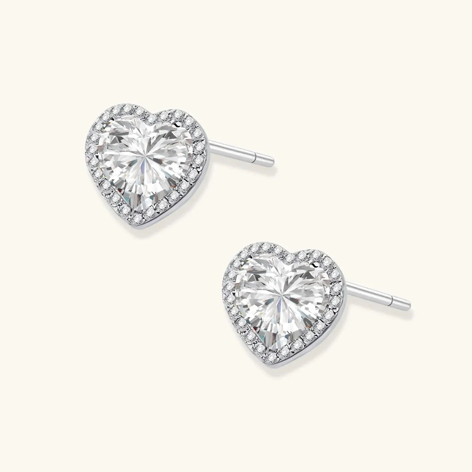 Heart Symphony Moissanite Set by Equanimity Essence.