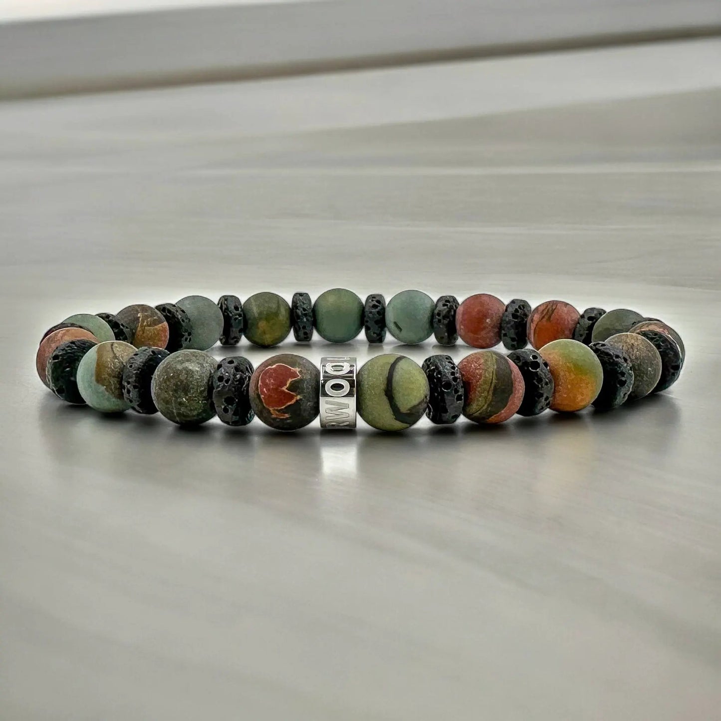 Atlas - Matte Picasso Jasper by Everwood Original