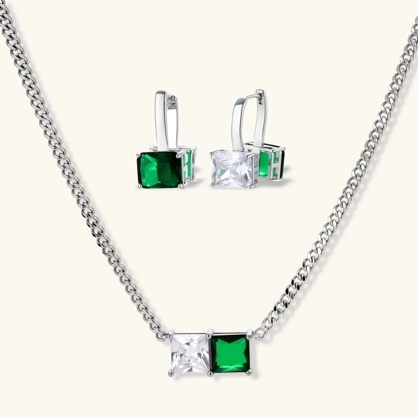 Emerald Geo Set | Equanimity Essence by Equanimity Essence.