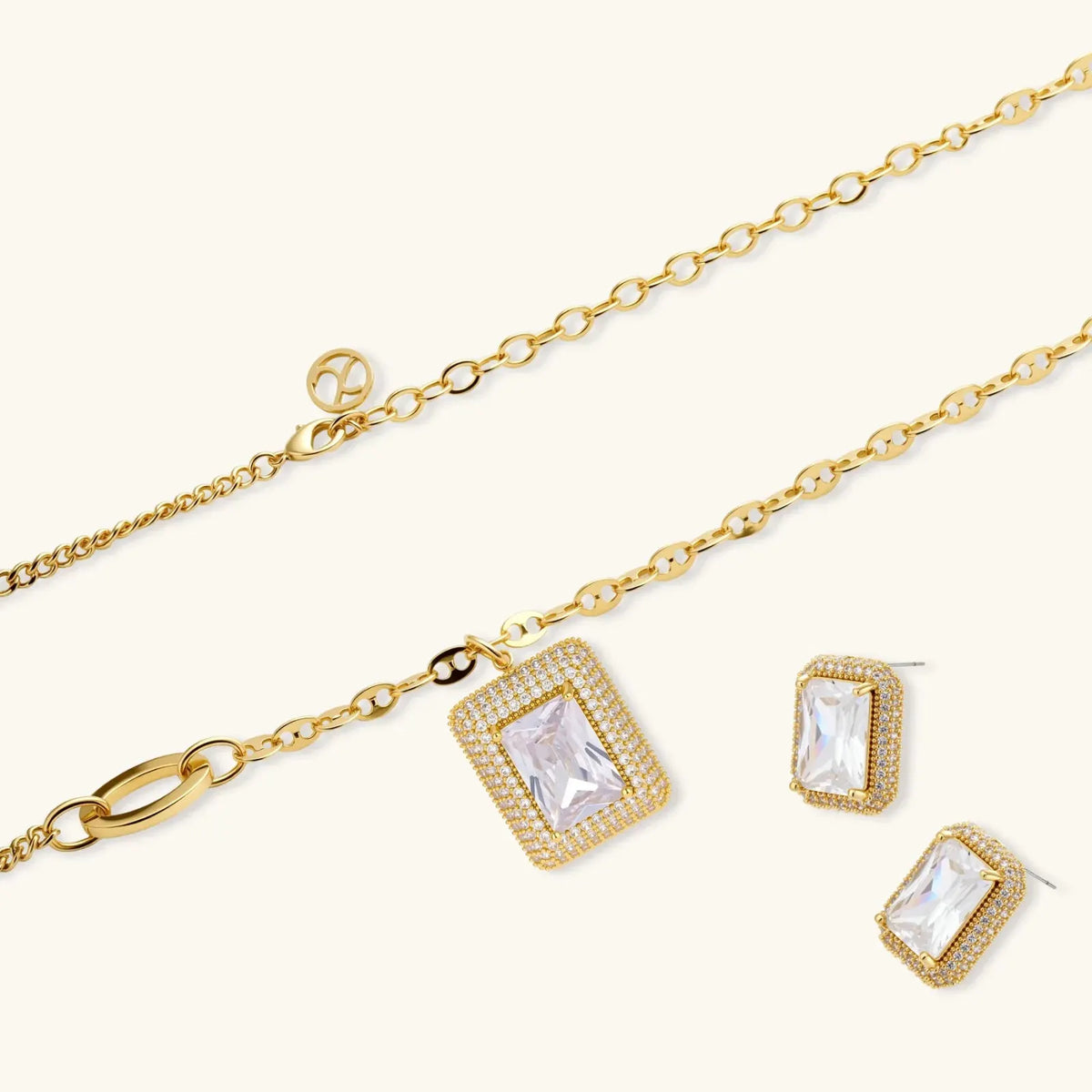 Emerald Cut Halo Set | Equanimity Essence by Equanimity Essence.