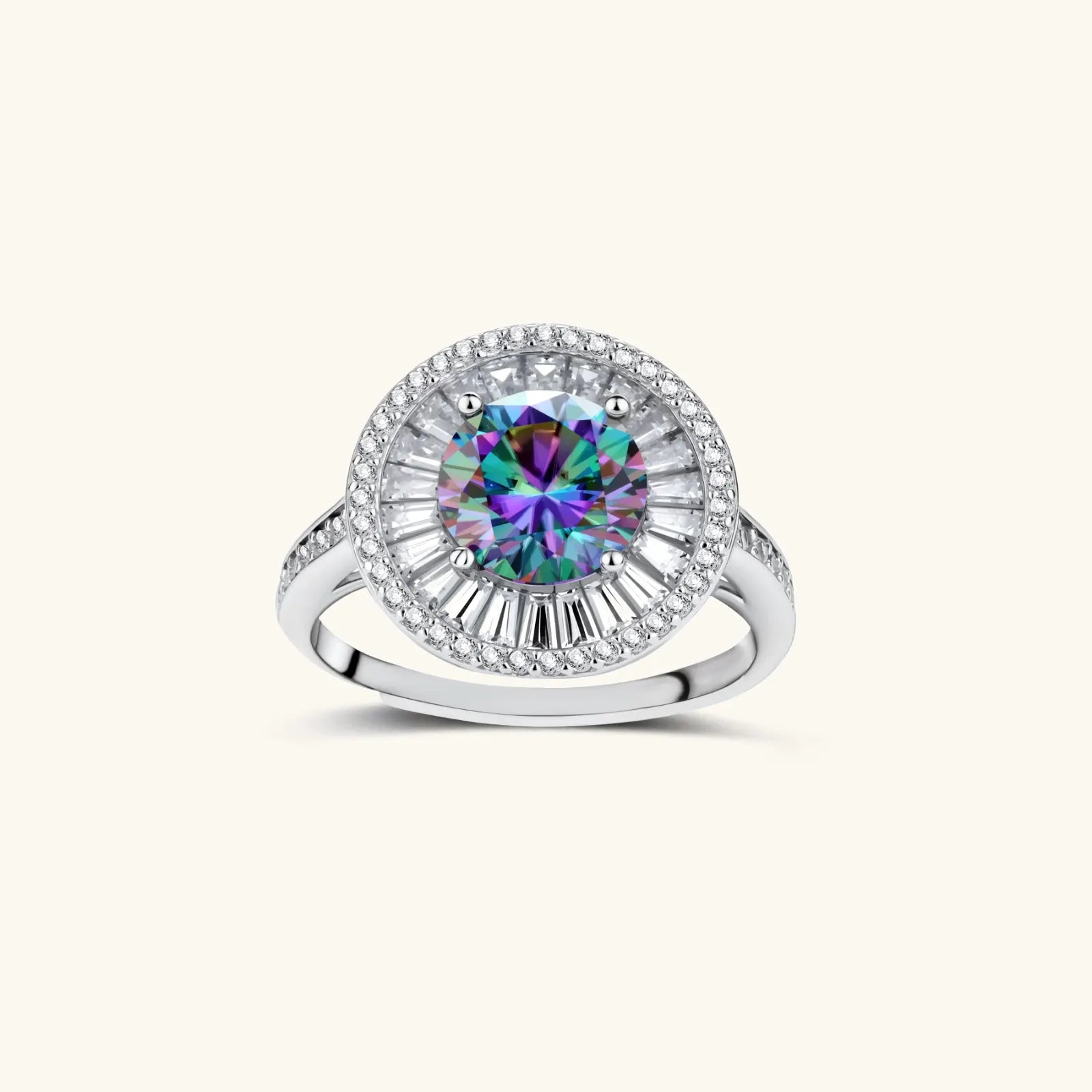 Starlight Halo Ring by Equanimity Essence.