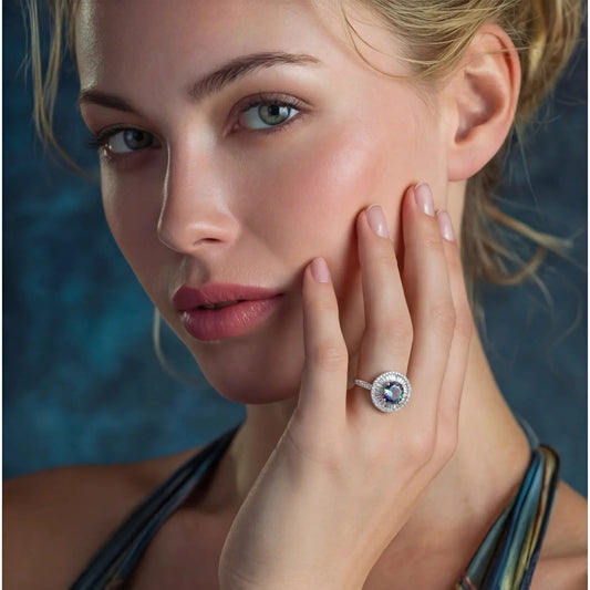 Starlight Halo Ring | Equanimity Essence by Equanimity Essence.