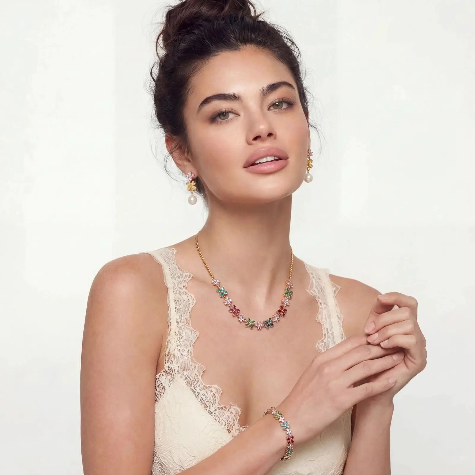 Garden Bloom Jewelry Set by Equanimity Essence.