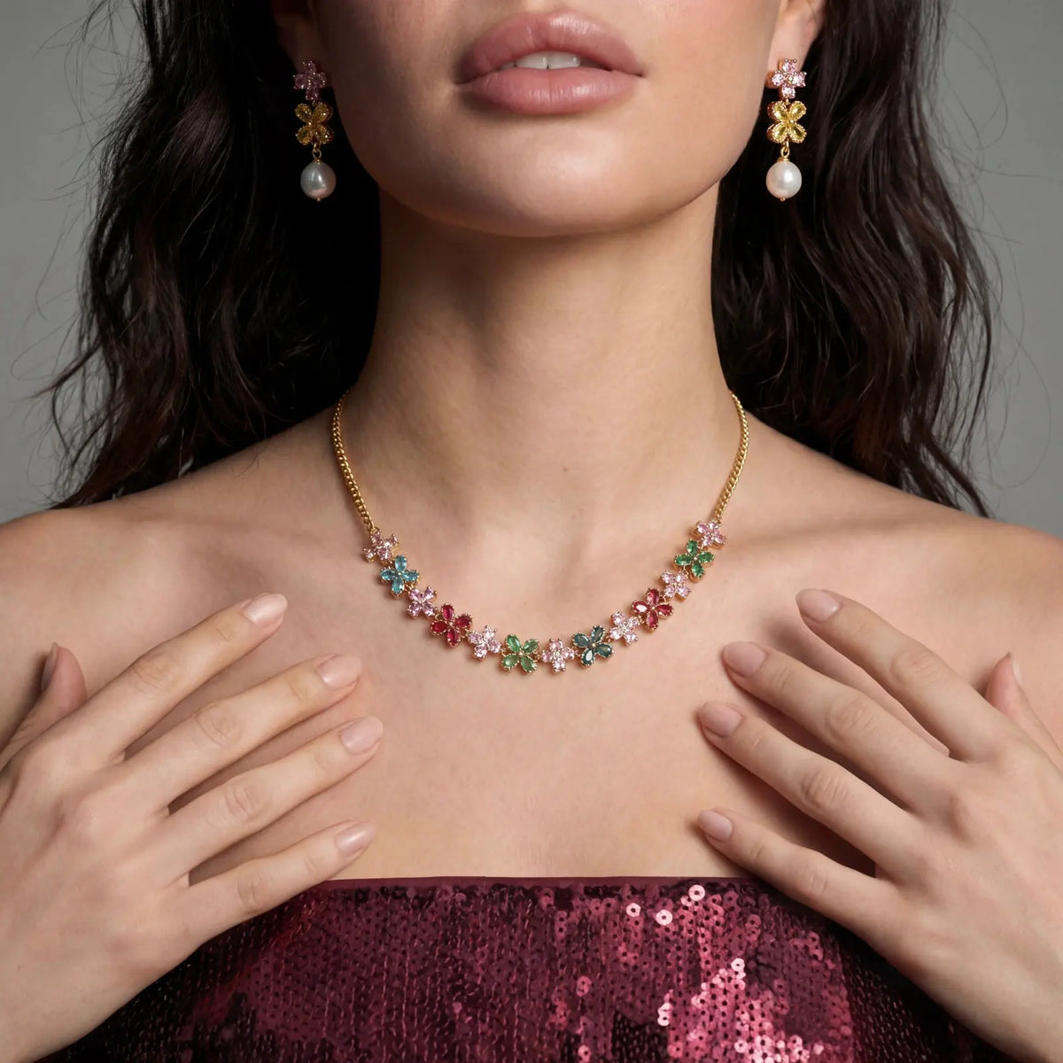 Garden Bloom Jewelry Set | Equanimity Essence by Equanimity Essence.