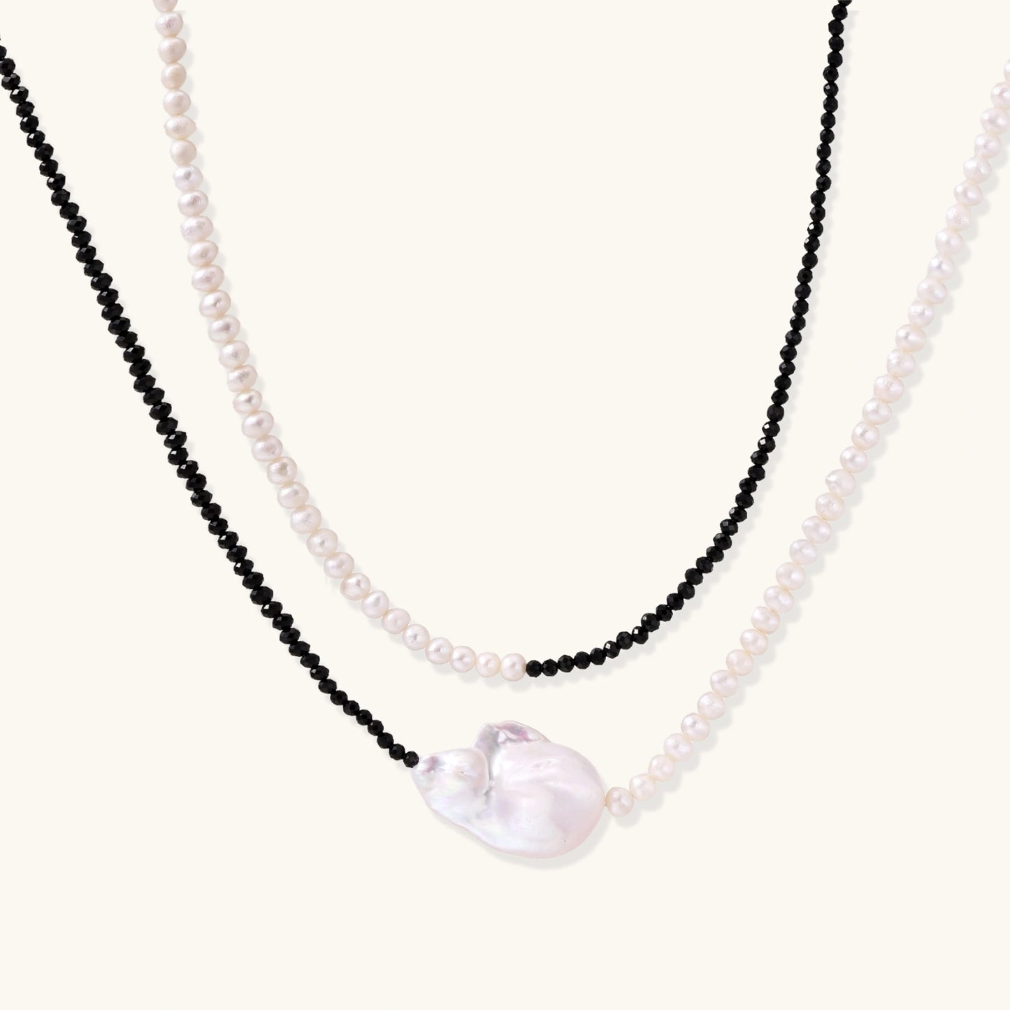 Moonlit Layers Necklace by Equanimity Essence.