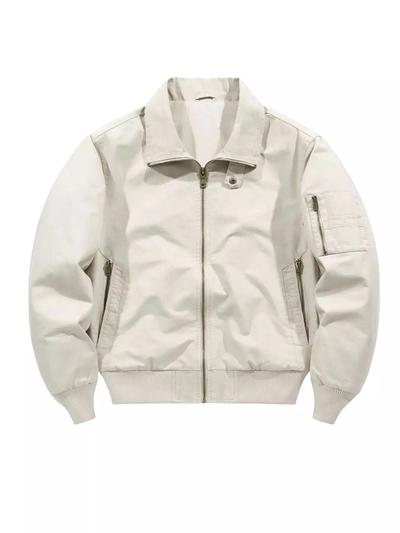 Men's Casual Lightweight Zip Up Jacket by Partner Label