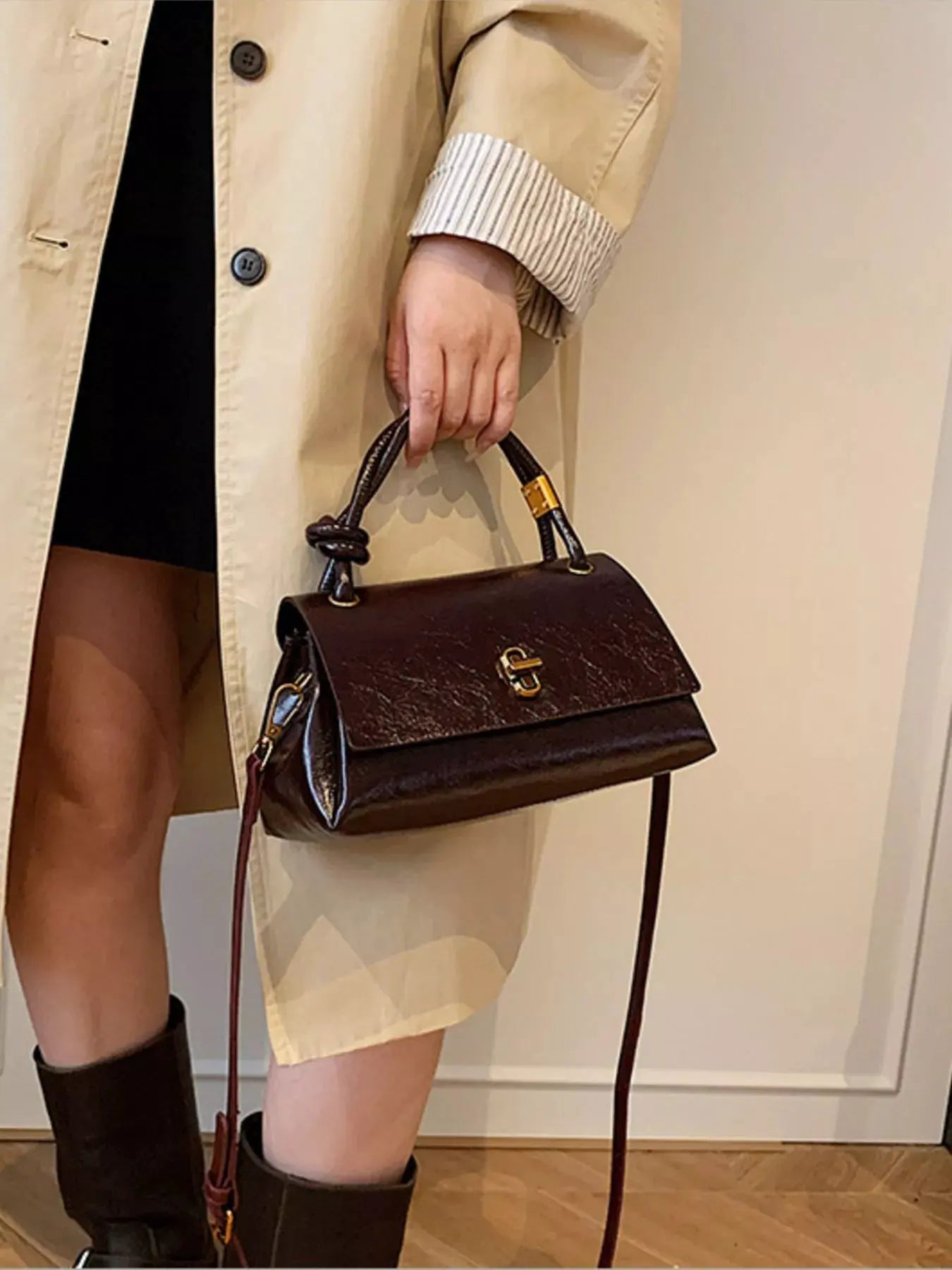 Top Handle Crossbody Bag by Partner Label