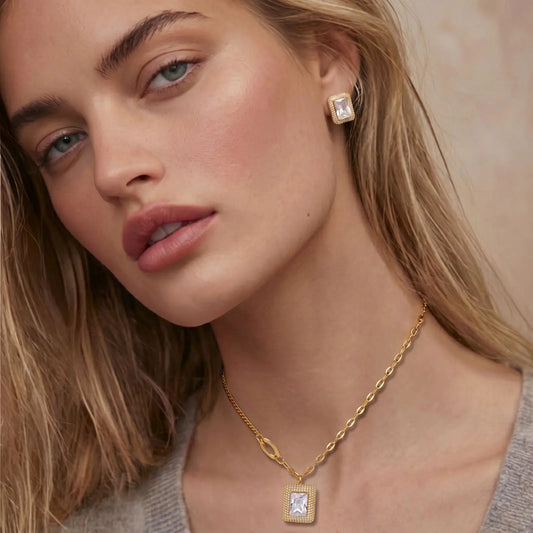 Emerald Cut Halo Set | Equanimity Essence by Equanimity Essence.