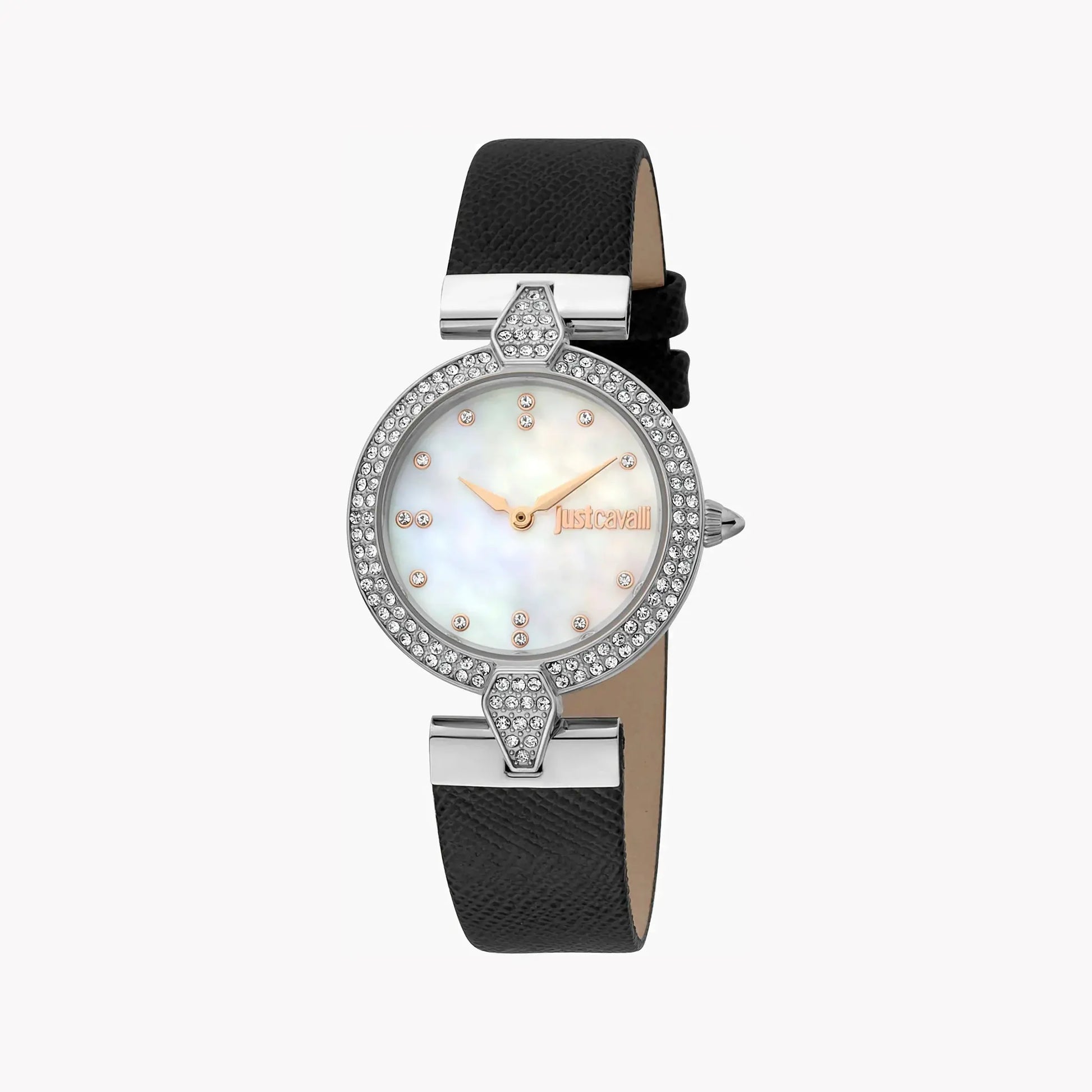 Just Cavalli Women's Leather Watch, White Dial | Jc1l159l0015 by JUST CAVALLI