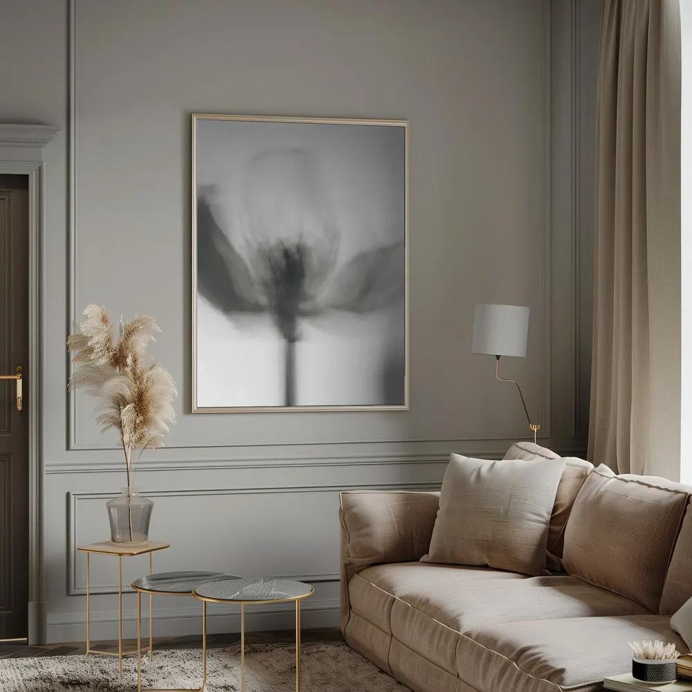 Wall art Mono Tulip by Magda Izzard