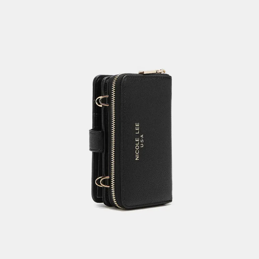 Nicole Lee USA 2 Piece Phone Case Crossbody Wallet by Partner Label