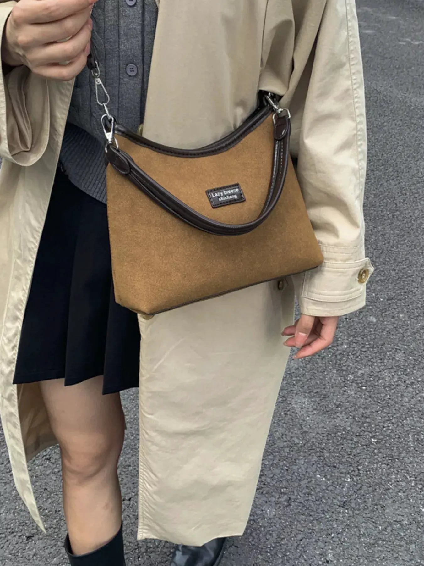 Adjustable Strap Crossbody Bag by Partner Label