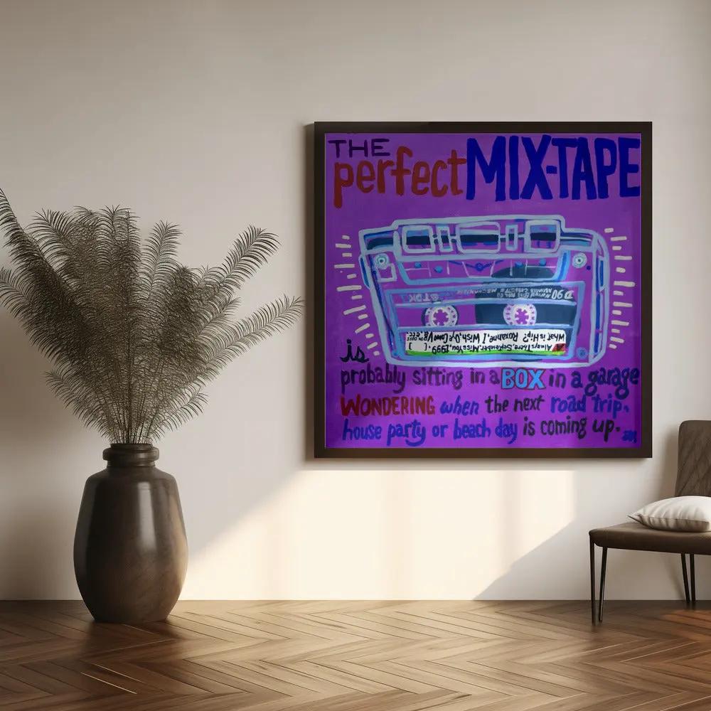 Mix Tape Canvas Print by Steve Spencer