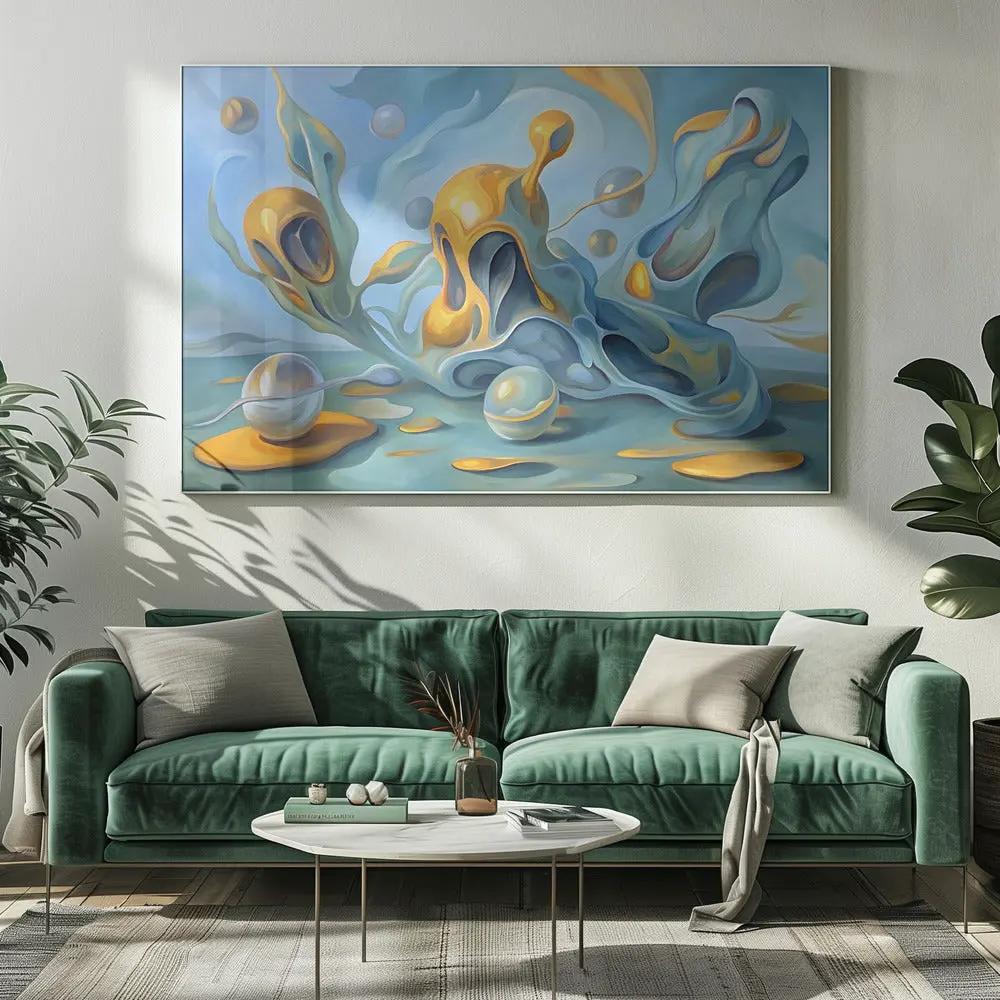 Wall art Liquid Dreamscape by Miguel Bruzual