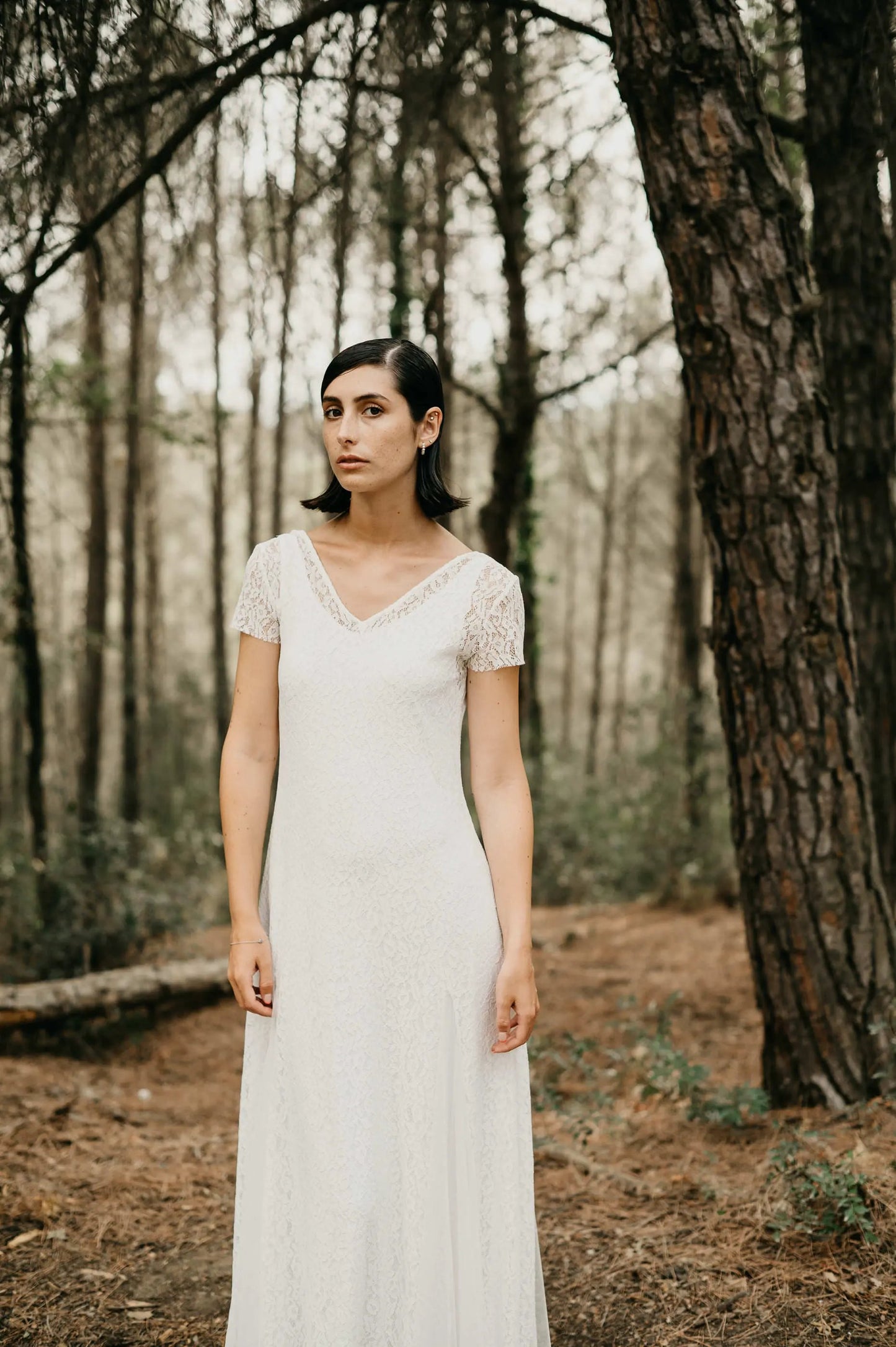 Monica Lace Dress with Tone Matched Lining by Ceylan Bcn