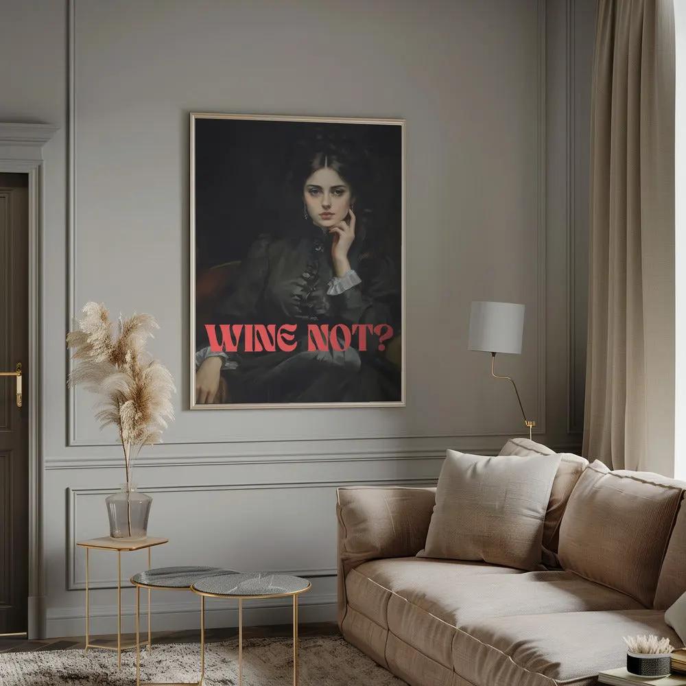 Wall art Wine not? by The Art Concept