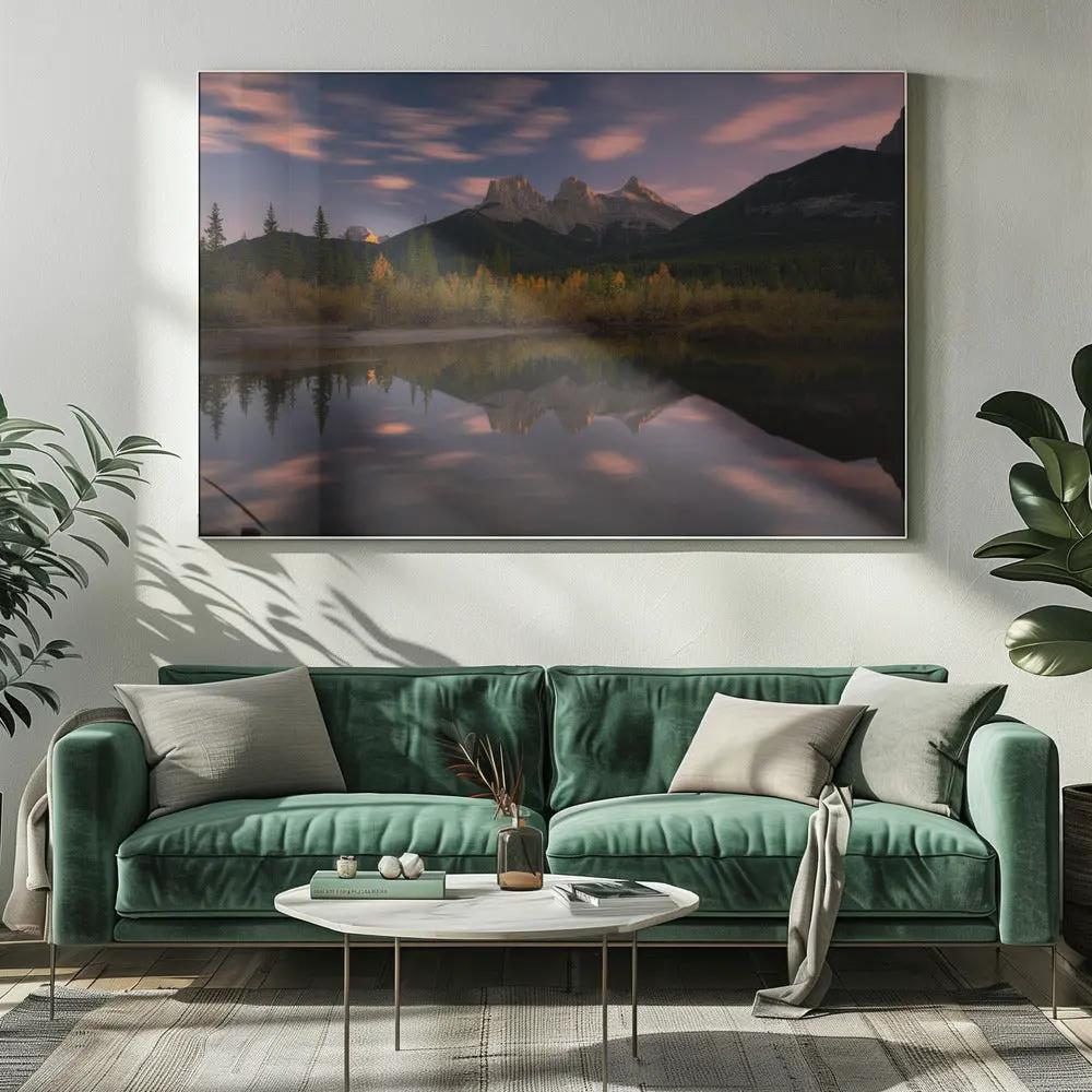 Wall art Three Sisters and A Little Brother by Johnny Zhang