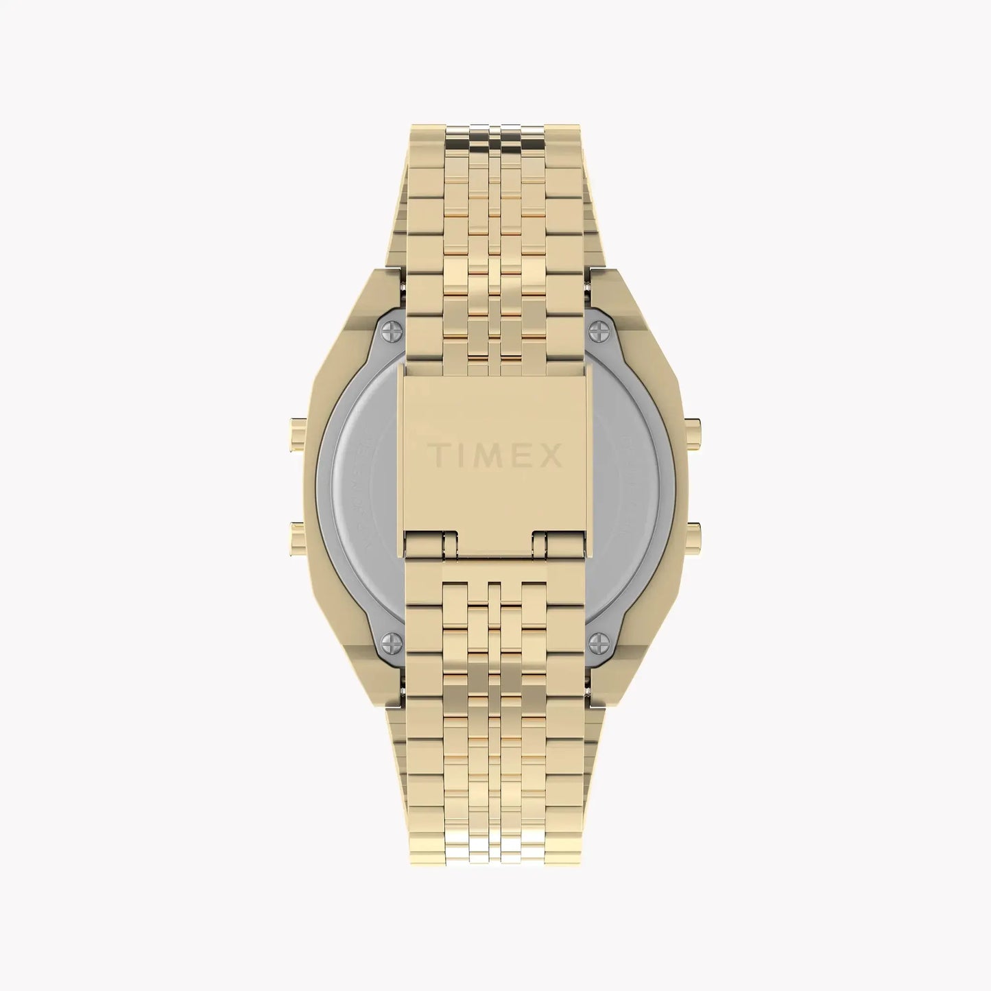 Timex Unisex Gold Tone Stainless Steel Watch, Black Lens | Tw2v74300 by TIMEX