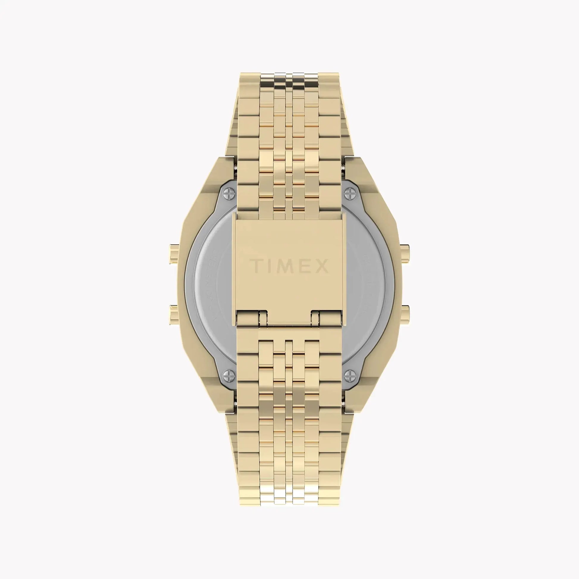 Timex Unisex Gold Tone Stainless Steel Watch, Black Lens | Tw2v74300 by TIMEX