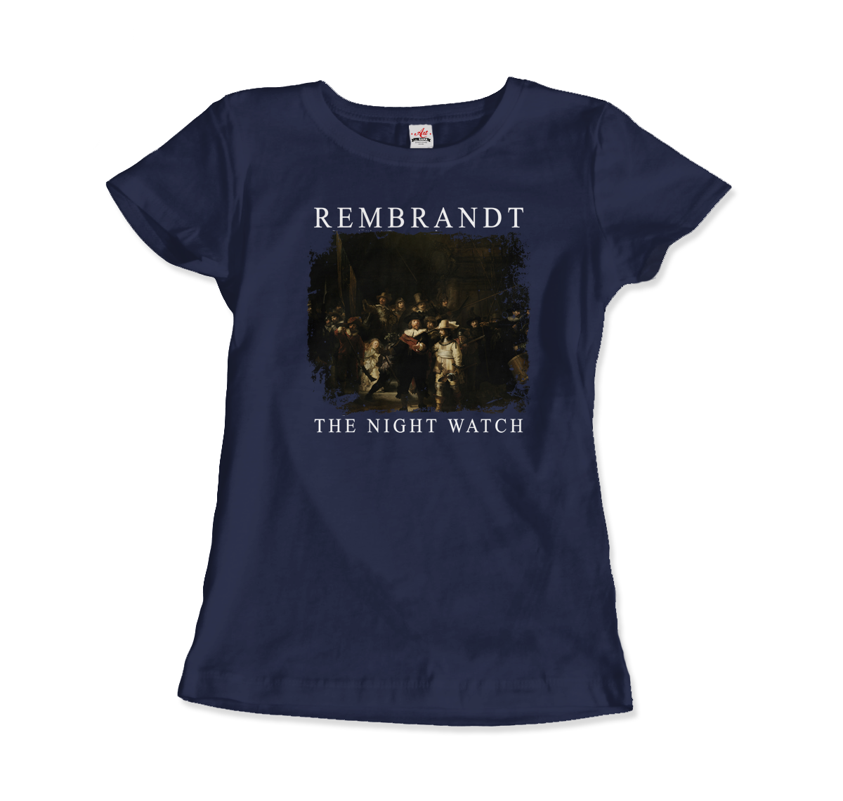 Rembrandt the Night Watch 1642 artwork t-shirt by Art-O-Rama Shop