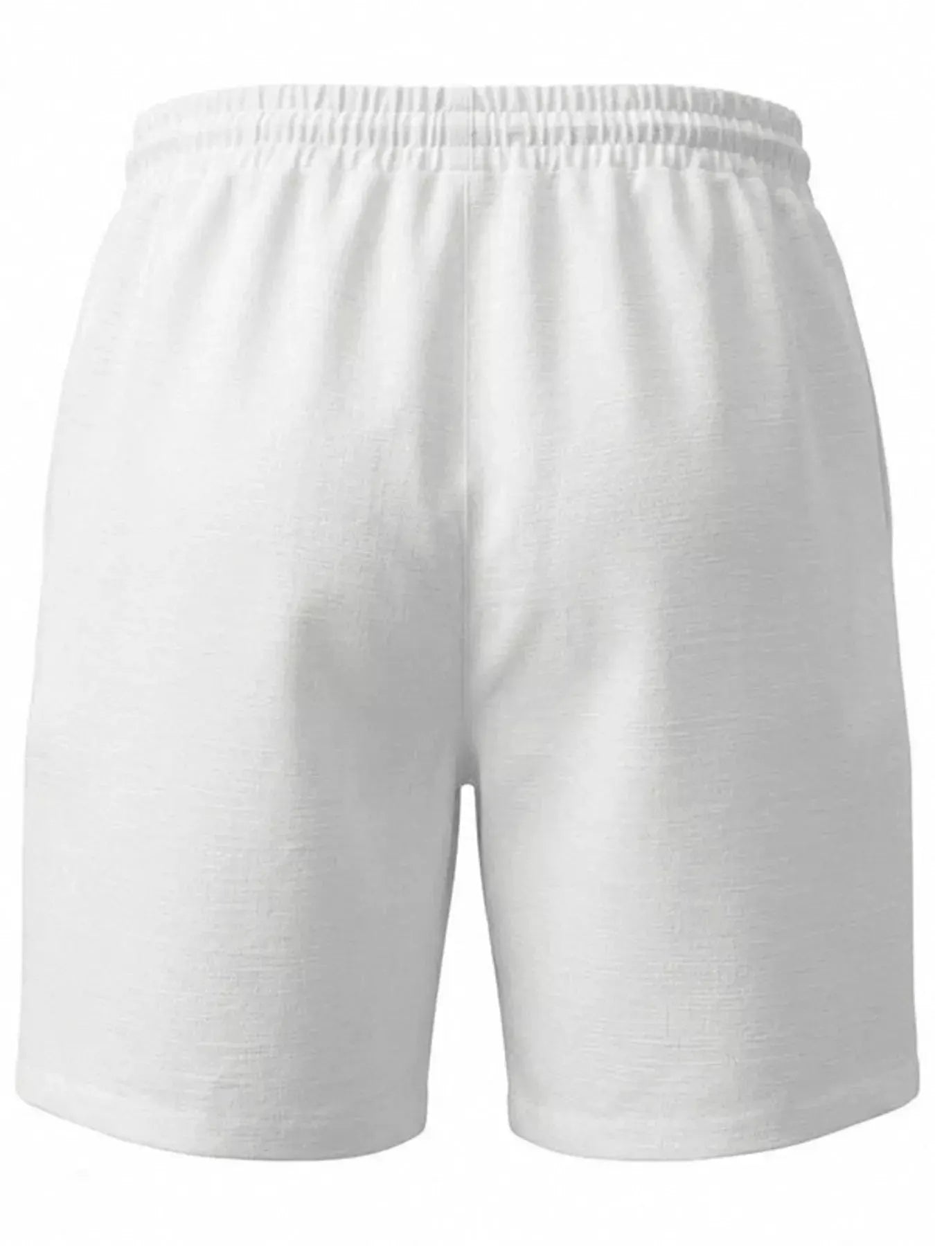 Men's Full Size Linen Blend Drawstring Shorts Plus Size by Partner Label