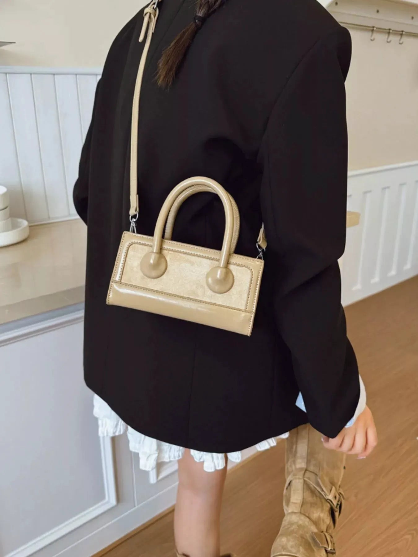 Top Handle Crossbody Bag by Partner Label