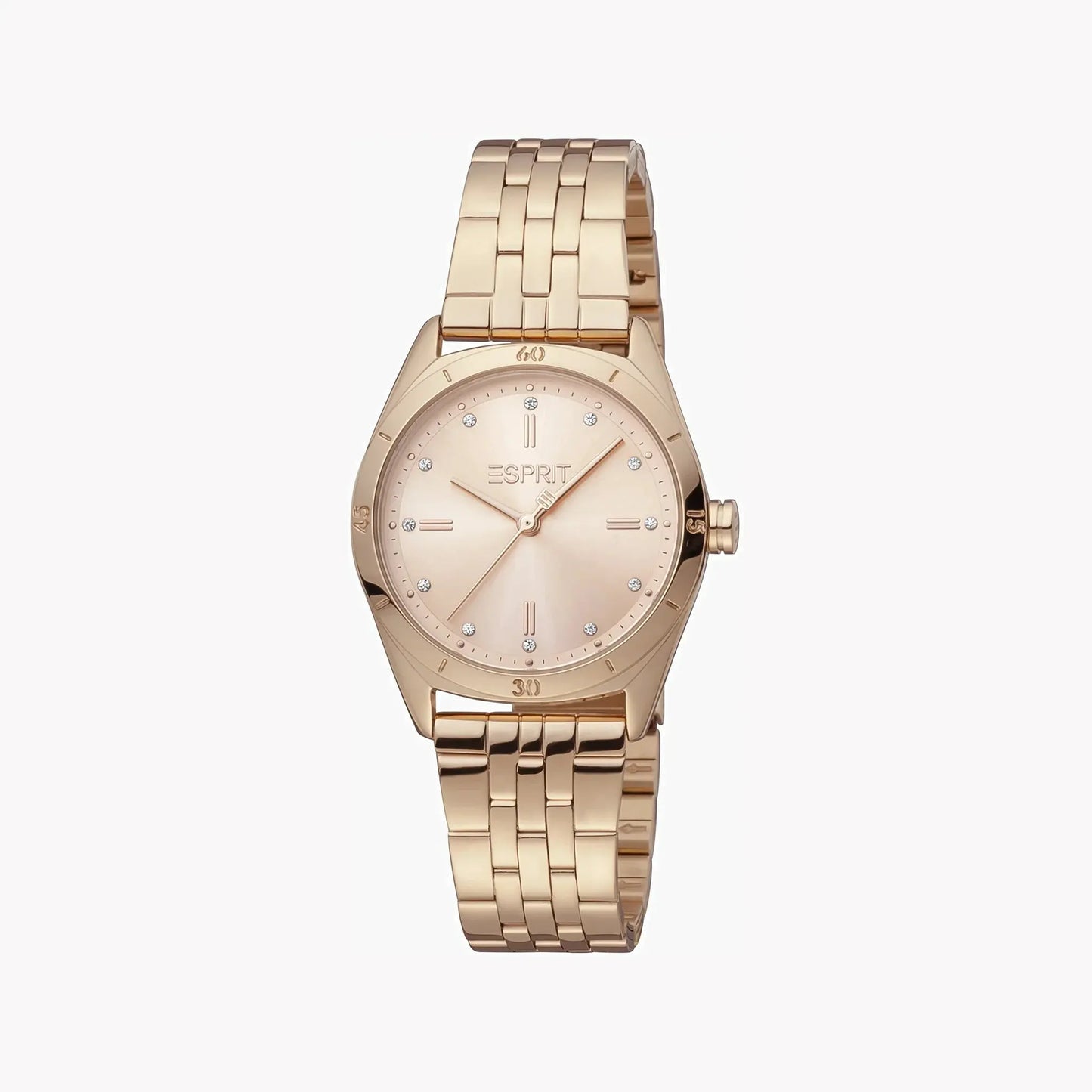 Esprit Women's Rose Gold Watch, Stainless Steel Band | Es1l197m0055 by ESPRIT