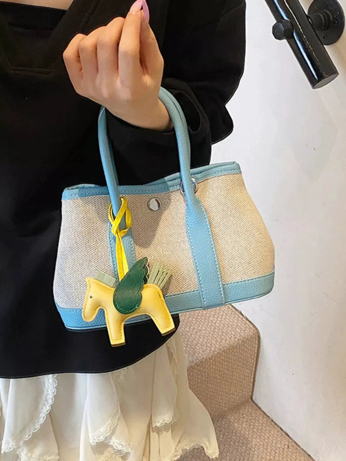 Contrast Crossbody Bag by Partner Label