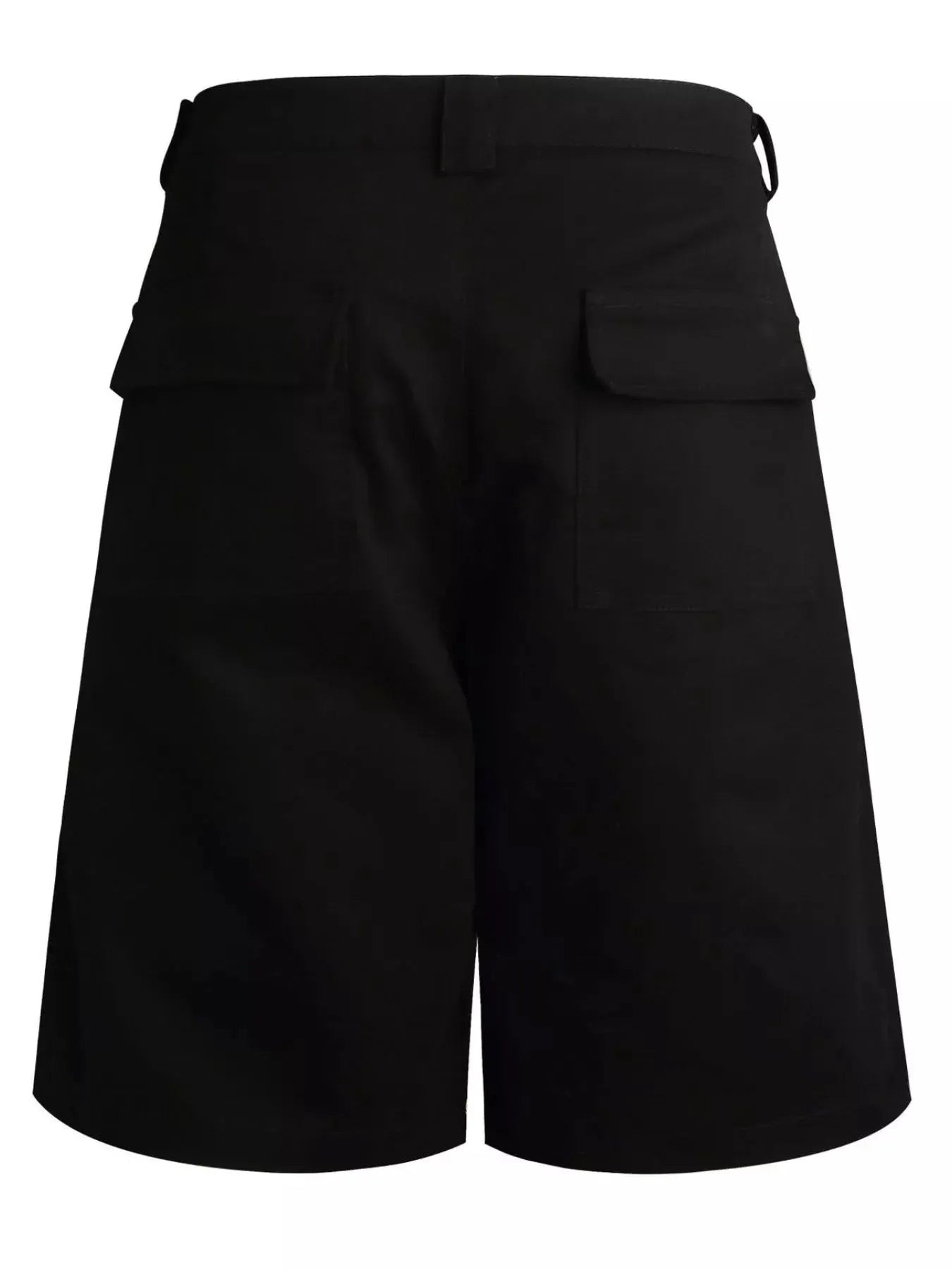 Men's Zipper Detail Wide Leg Capris by Trendsi
