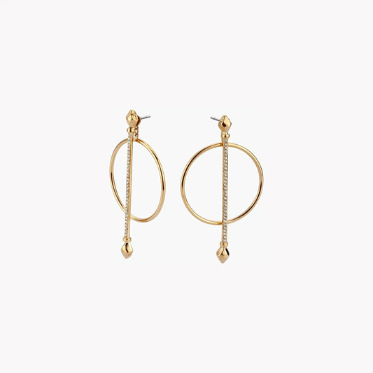 Just Cavalli Women's Gold Earrings, Stainless Steel | Jcer00410200 by JUST CAVALLI