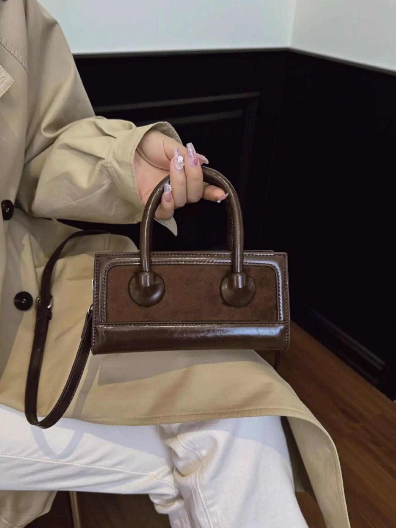 Top Handle Crossbody Bag by Partner Label