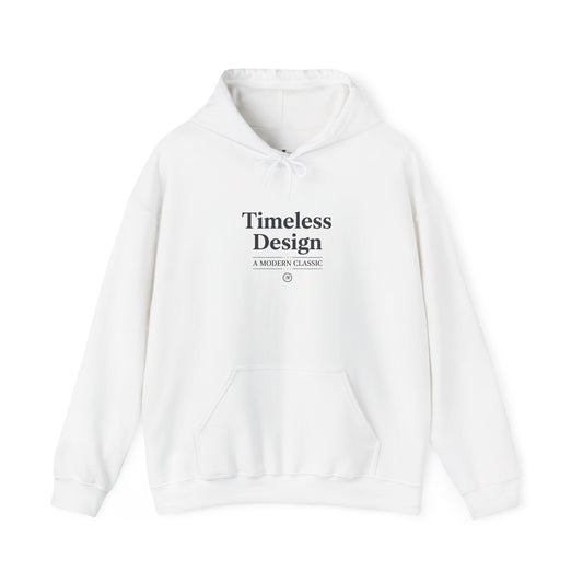 Timeless Design Hoodie | serif font shirt, literary aesthetic