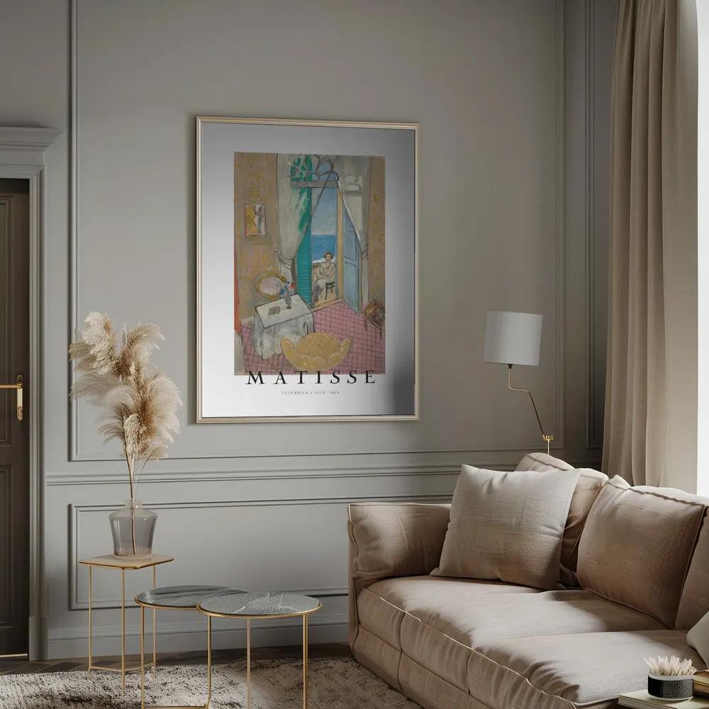 Wall art Interieur a Nice by Henri Matisse