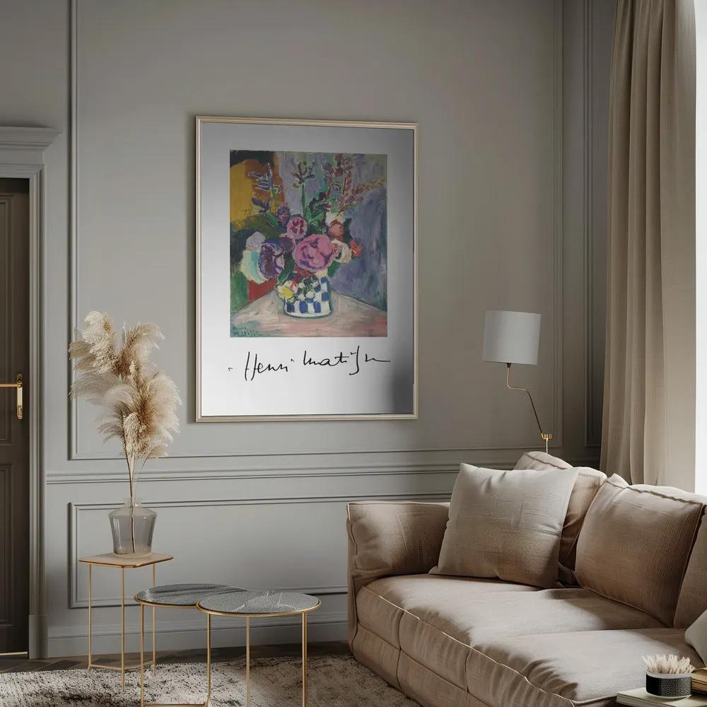 Wall art Lles Pivoines by Henri Matisse