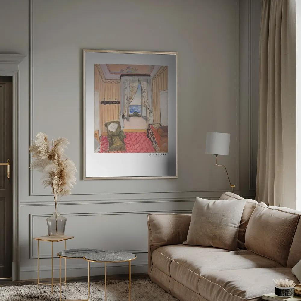 Wall art Ma Chambre Au Beau Rivage Boarder by Henri Matisse