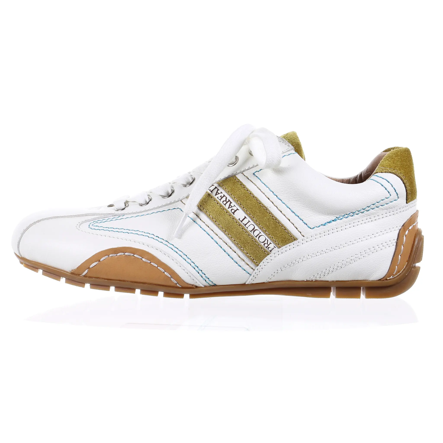Leather Sneaker-Mustard by PRODUIT PARFAIT