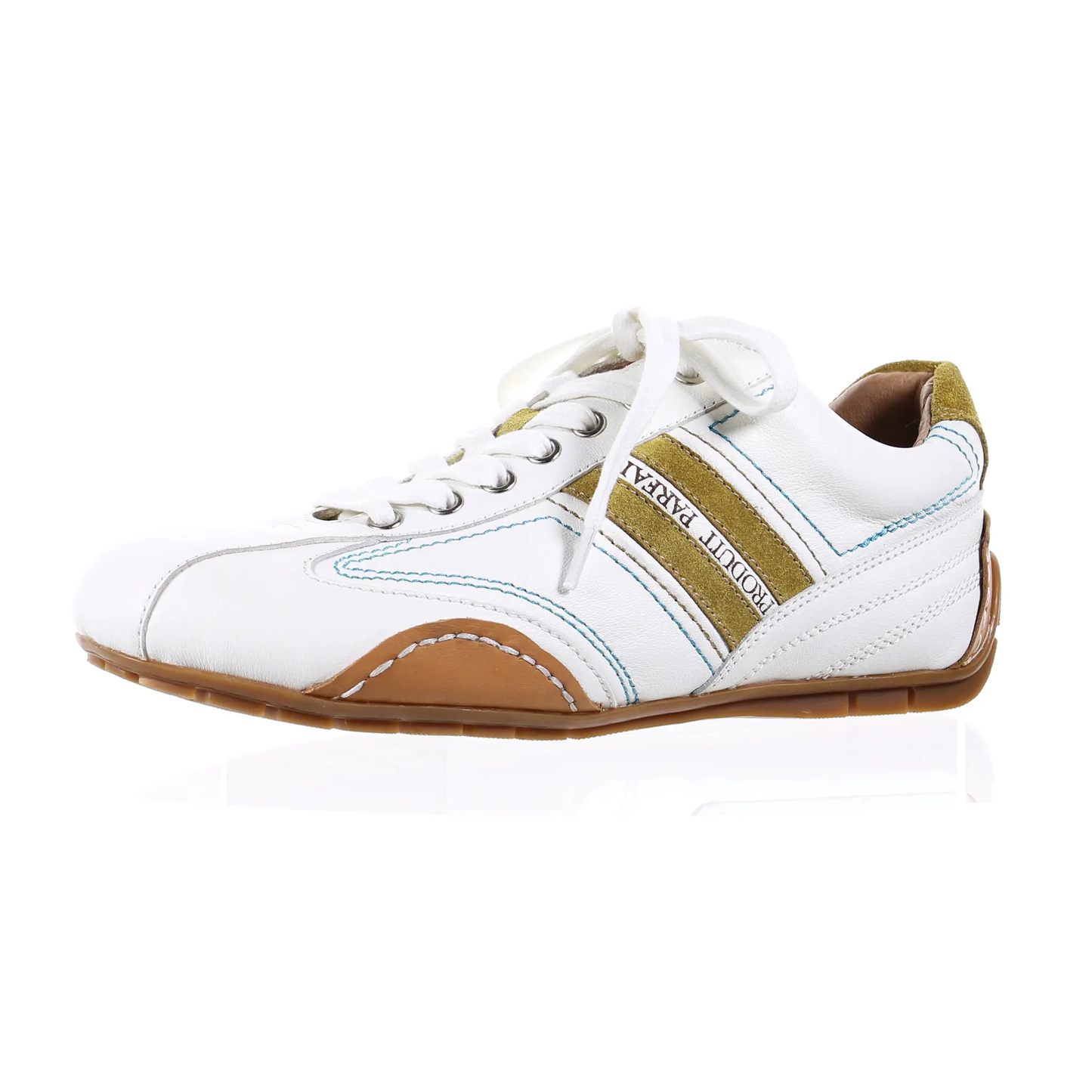 Leather Sneaker-Mustard by PRODUIT PARFAIT