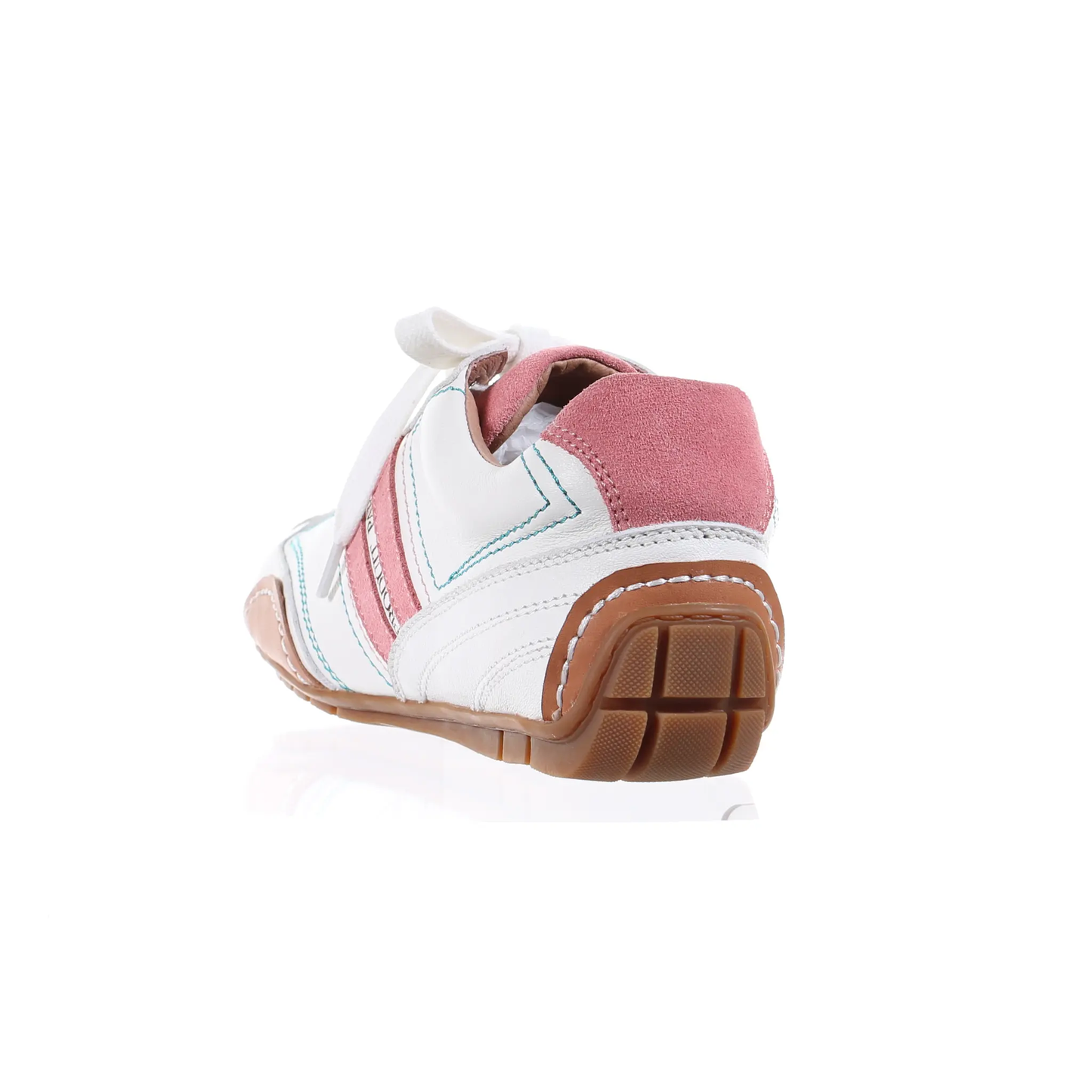 Leather Sneaker-Peach by PRODUIT PARFAIT
