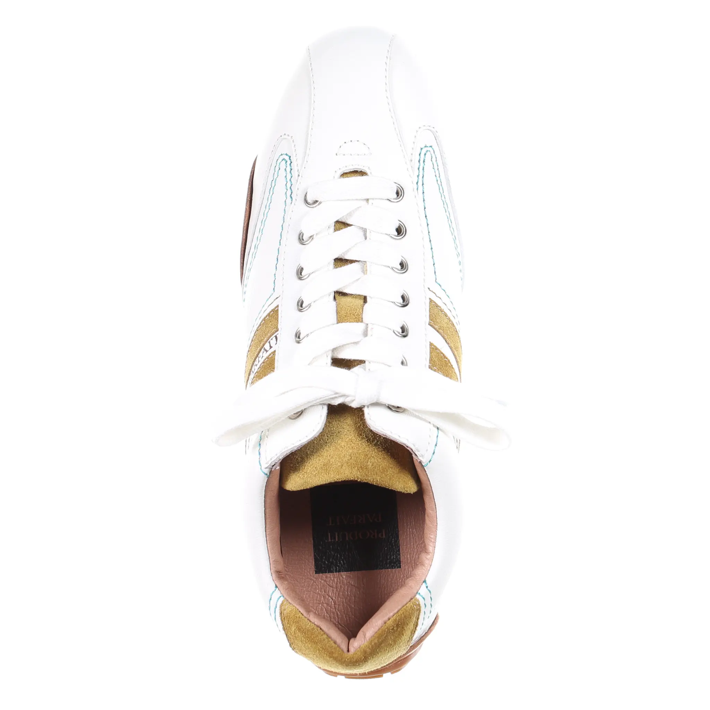 Leather Sneaker-Mustard by PRODUIT PARFAIT