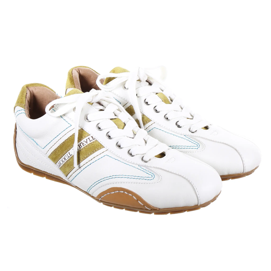 Leather Sneaker-Mustard by PRODUIT PARFAIT
