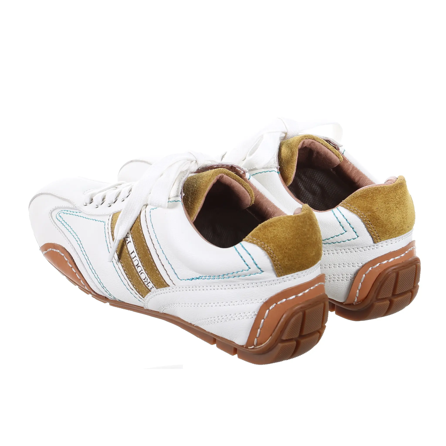 Leather Sneaker-Mustard by PRODUIT PARFAIT