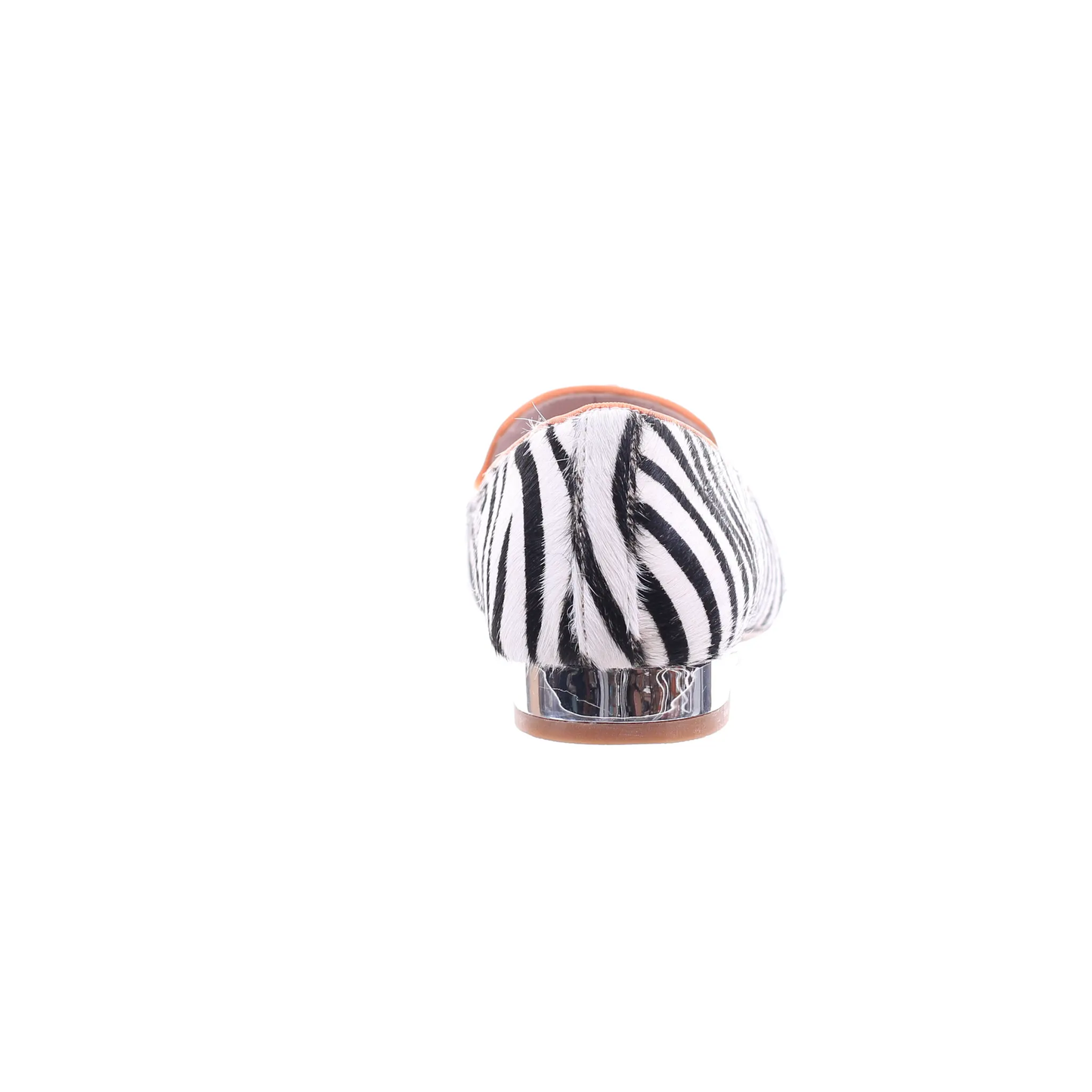 Zebra Print Pointed Toe Ballerina by PRODUIT PARFAIT